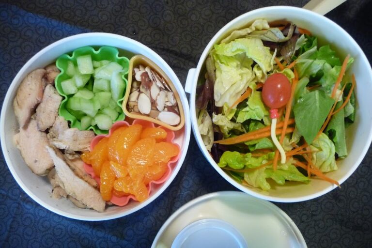 Mandarin Chicken Salad with Ginger/Sesame dressing