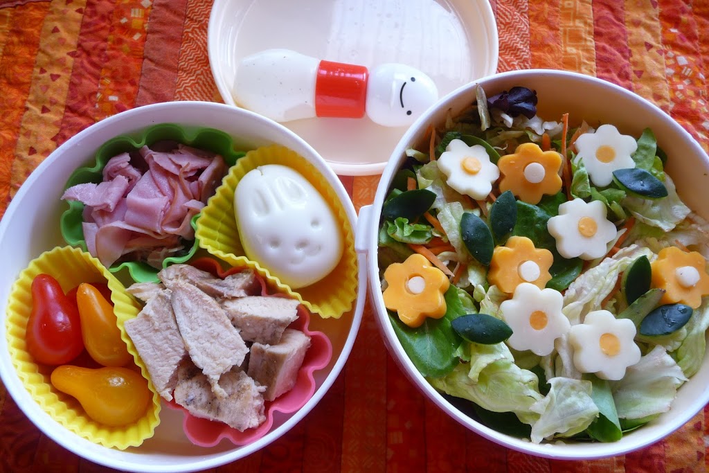 Springtime Salad Bento - Beneficial Bento