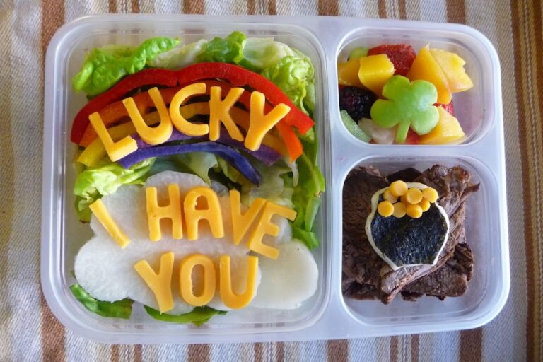 St. Patrick's Day bento