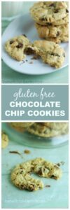 hot, gluten free chocolate chip cookies