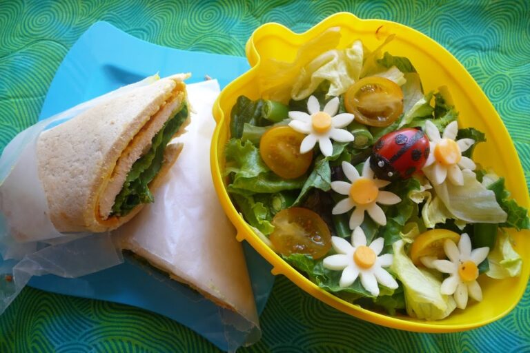 Daisy and Ladybug Salad