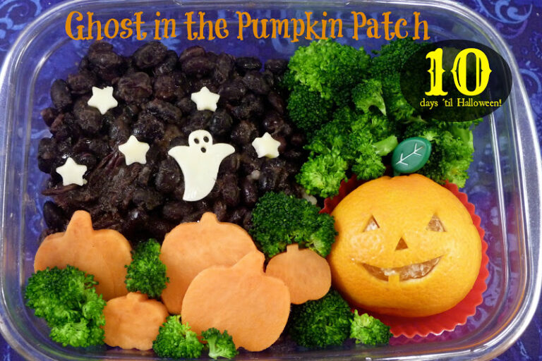 Ghost in the Pumpkin Patch Bento