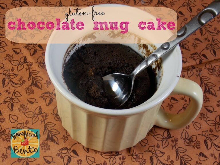 Recipe for Gluten Free Chocolate Mug Cake