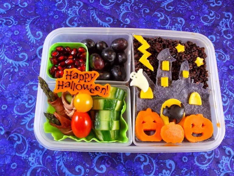 Halloween Castle Bento