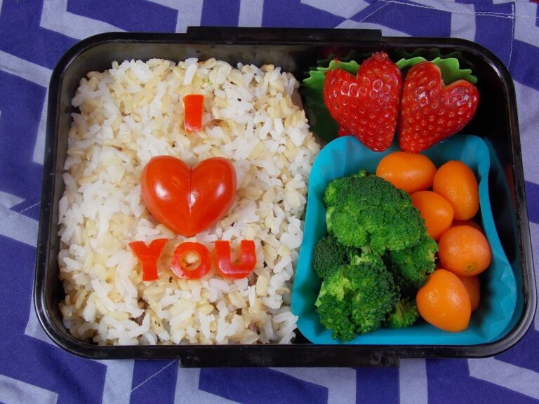 I Love You Valentine Bento Lunch