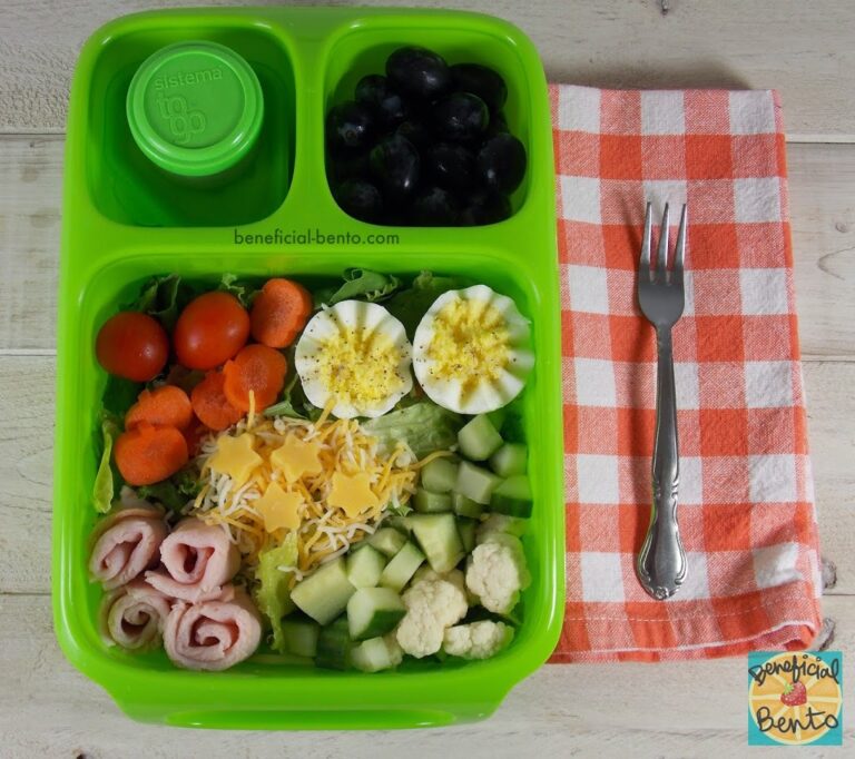 Chef Salad Bento in a Goodbyn Hero