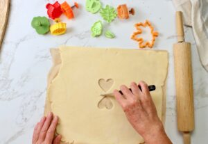 7. roll out top crust