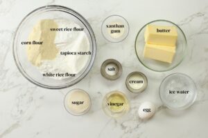 GF pie crust ingredients