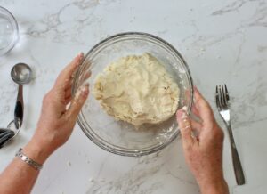 step 6. let dough rest
