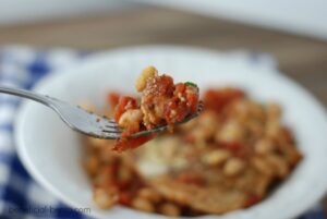 chicken, beans, cheese - so good!