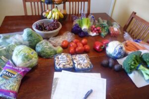 walks you through how she preps food for the whole week -this looks doable!