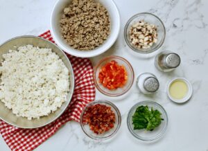 breakfast fried rice ingredients
