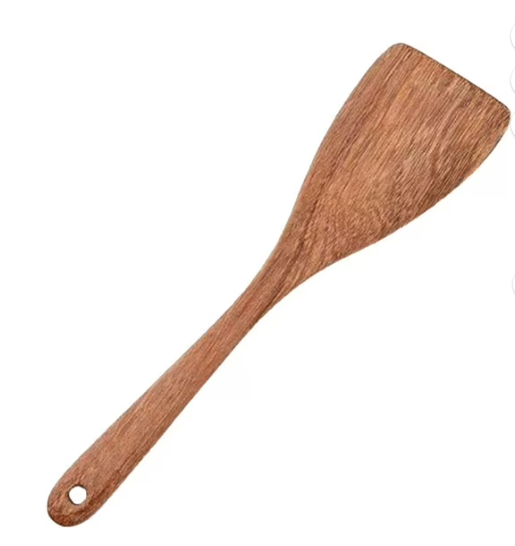 flat wooden spatula