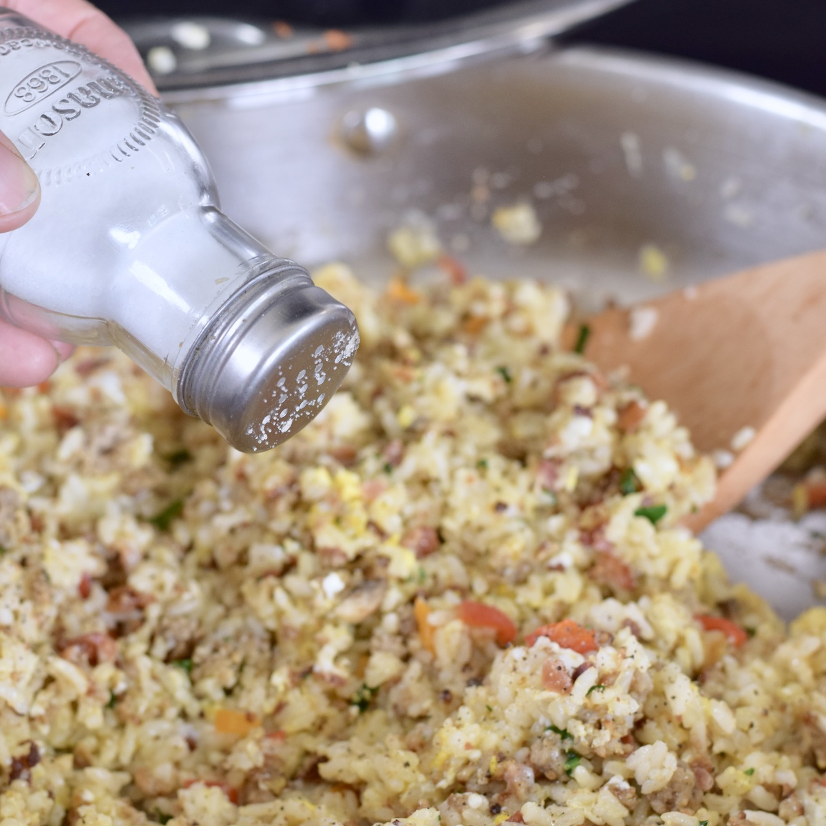 step 3. cook and stir until done