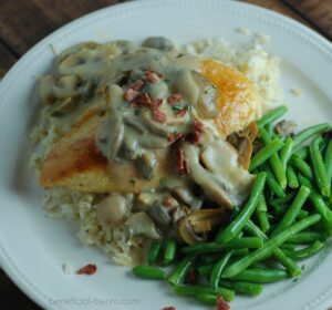 this creamy sauce is made from cottage cheese! High in protein, and low in calories!