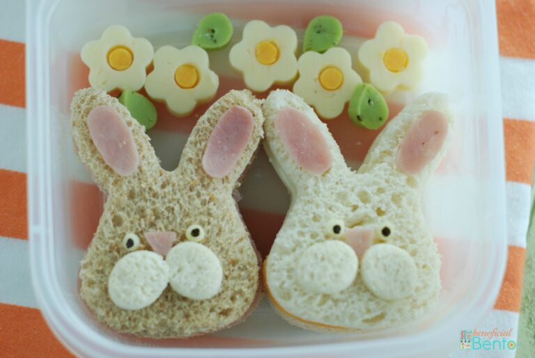 fun Easter food, spring, bunnies