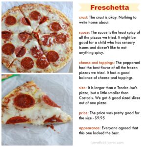 gluten free pizza taste test