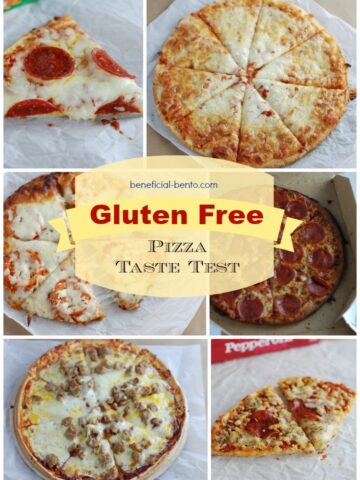 6 of the top frozen and takeout gluten free pizza options, with our opinions on which are best