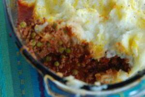 Best Shepherd's Pie - you won't believe this rich dish is lightened up with cauliflower and cottage cheese!