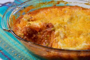 Shepherd's Pie with Cauliflower Potato Crust