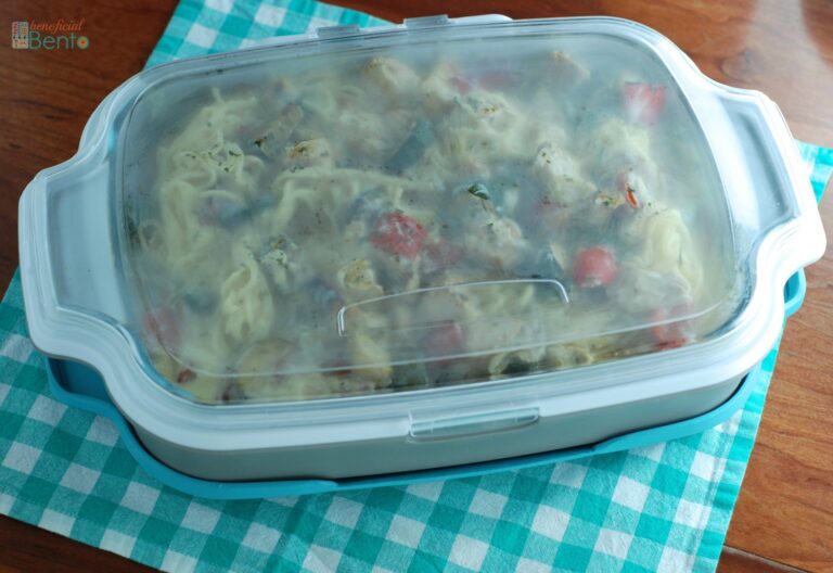 This huge serving dish is insulated to keep your food hot or cold for picnics, barbecues, or potlucks,. It is so versatile for so many situations - I LOVE mine!