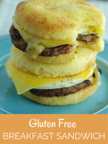 these are so good made with Glutino english muffins! Forget McDonald's - these are the best!
