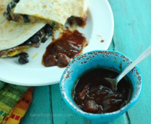 that dip!! It's the best thing for a beef and bean quesadilla!