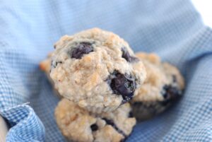GF blueberry muffins
