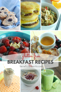 gluten free breakfast recipes - some great ideas when you're stuck for what to eat!