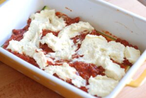 next add the ricotta filling