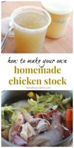 how to make your own chicken stock - its easier than you probably think, and makes soup recipes 100 times better!