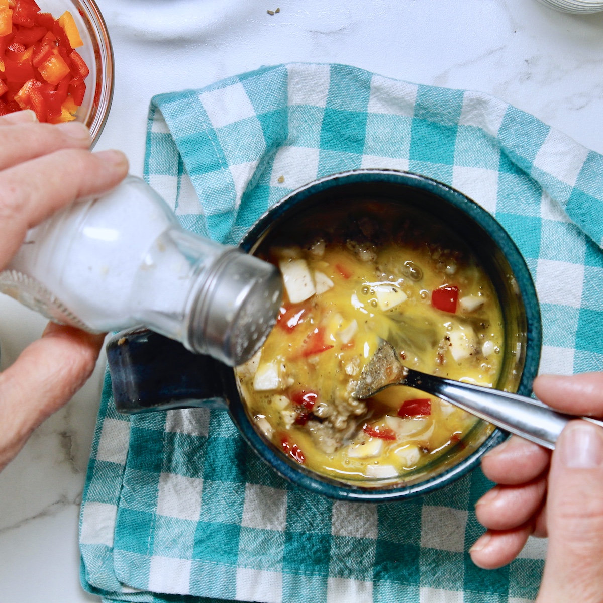 step 3. add sesaonings