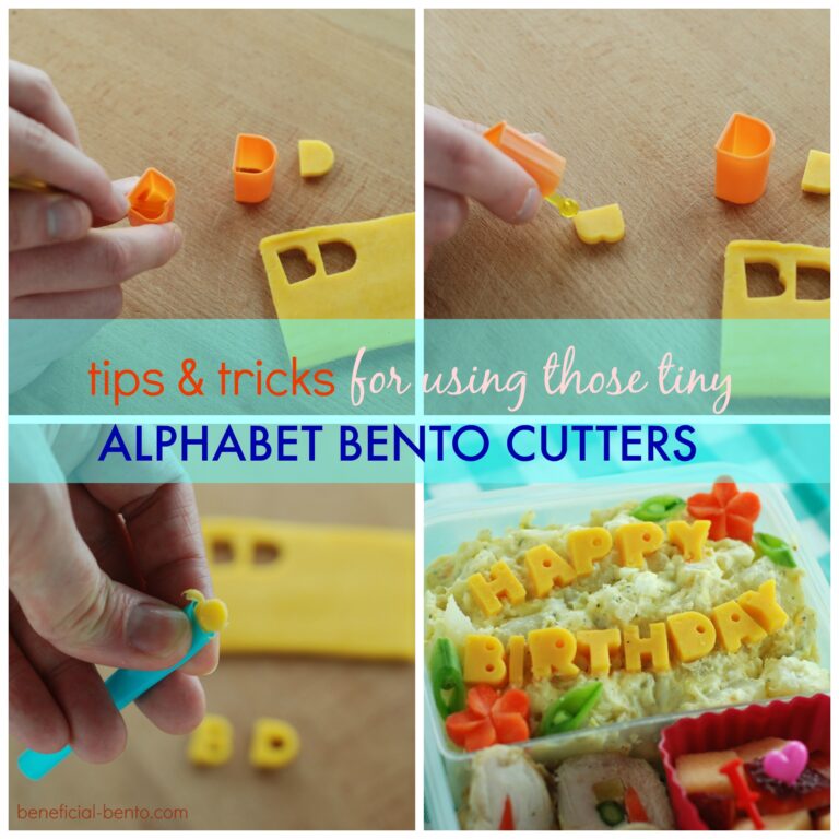 When you know a few little tips and tricks, it's easier than you think to cut out letters and numbers to add to lunches to make someone feel extra special - give it a try :)