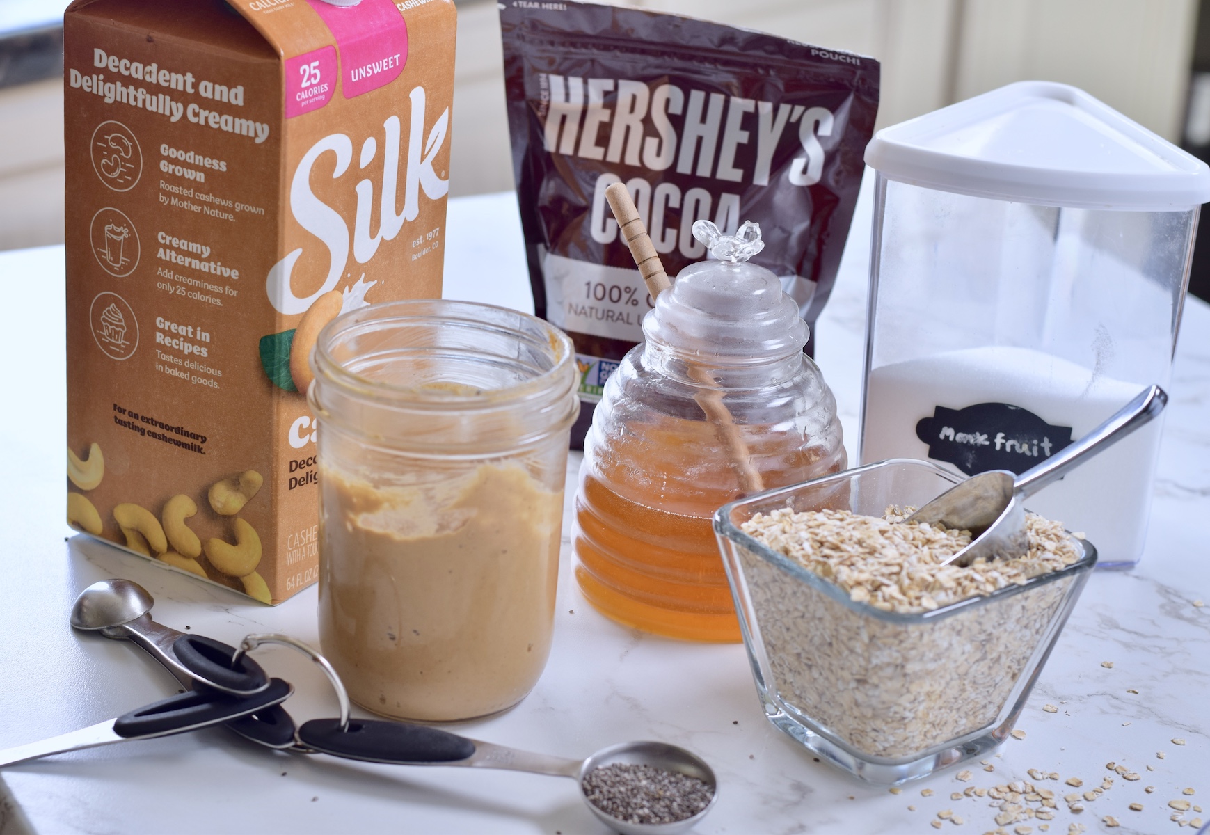 overnight oats ingredients