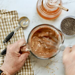 step 2, mix well