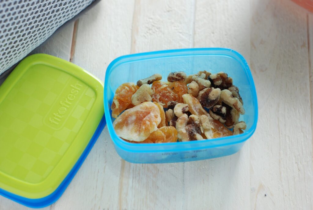 Fit & Fresh ½ cup containers are perfect for packing a small snack to take with you