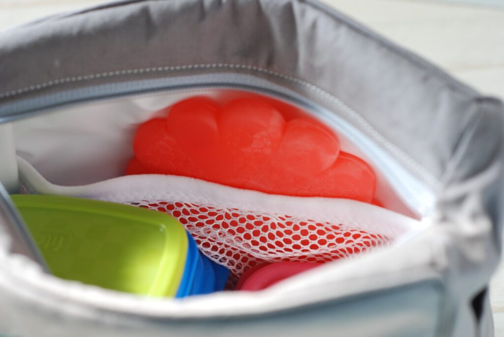 containers by fit & fresh, cooler purse organizer by Beneficial Bento