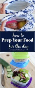 How I prep my food for the day. Read all about it at beneficial-bento.com