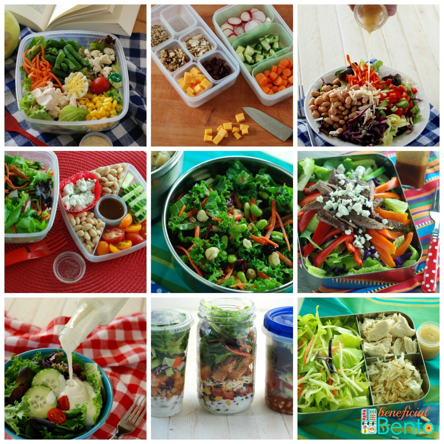 Fresh Lunch Salads Recipe Book Now Available! - Beneficial Bento