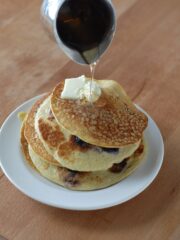 These are low calorie, and gluten free too! One of my favorite breakfasts now!