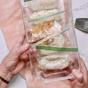 step 3. storing bags