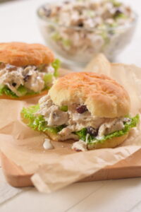 chicken salad with cranberries and poppyseeds