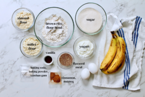 banana muffin ingredients
