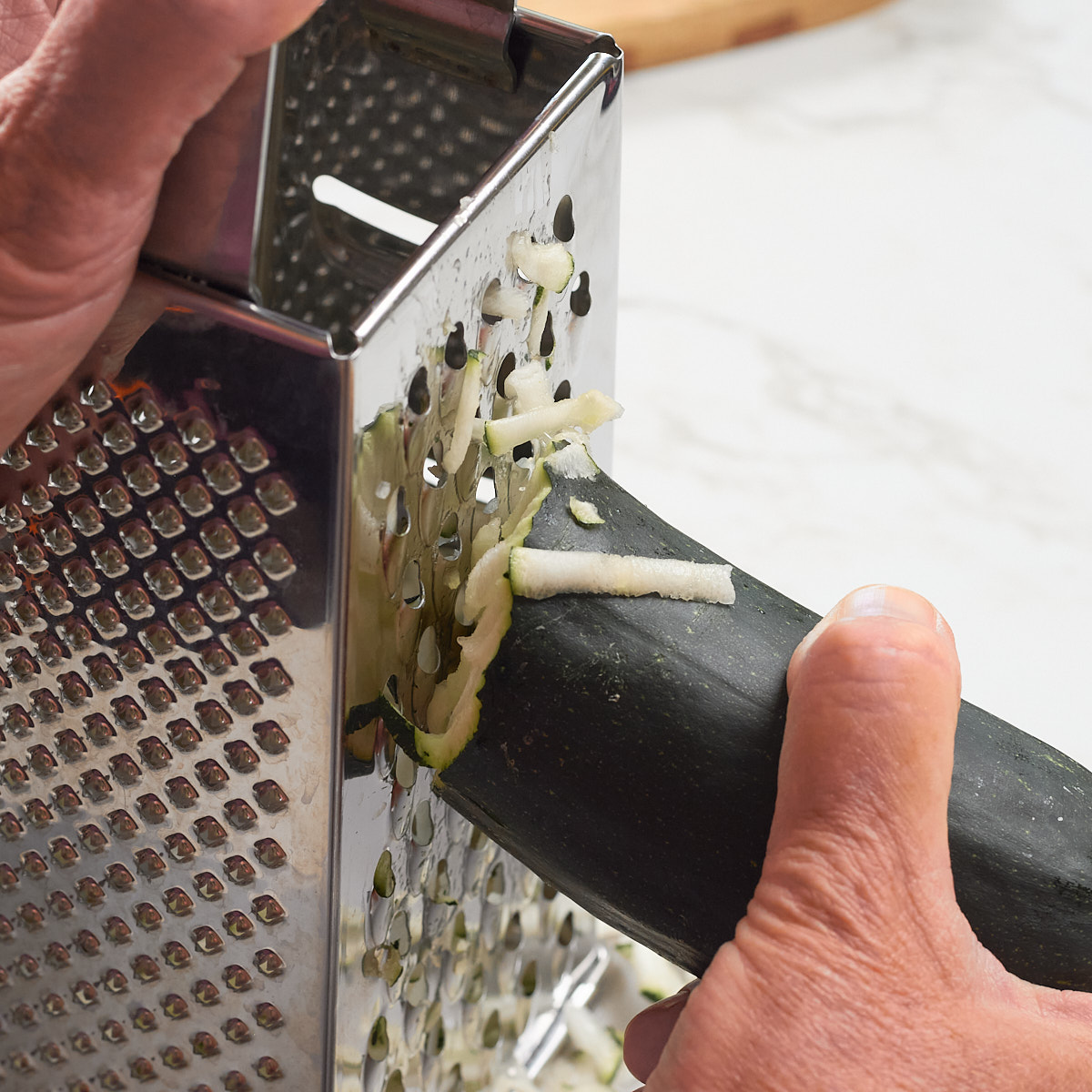 how to shred zucchini