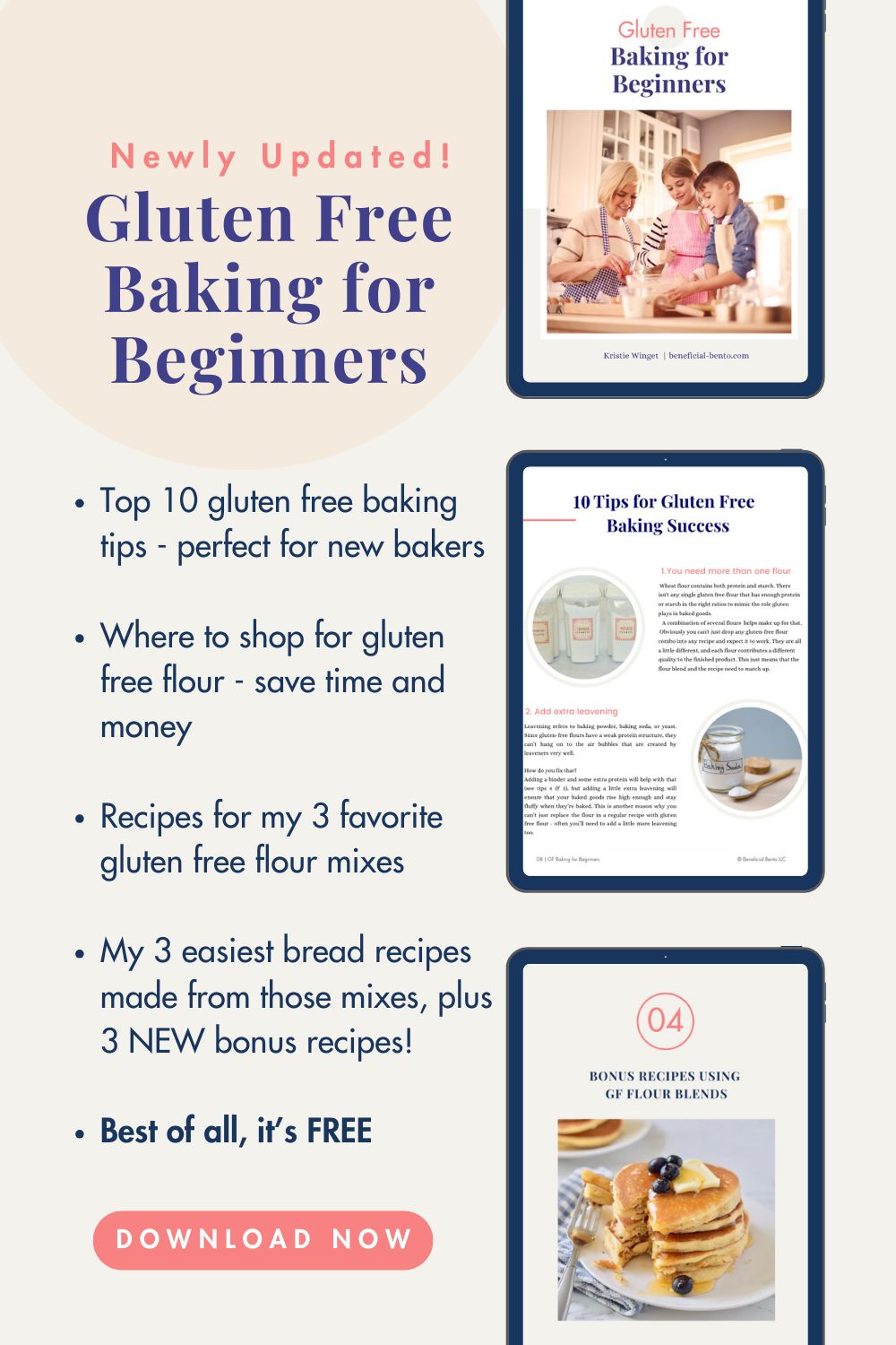 Gluten Free Baking for Beginners - update