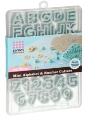 alphabet and numbers cutters