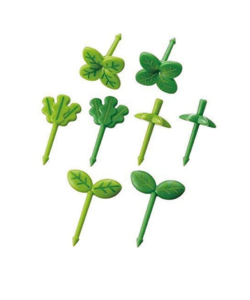 bento picks leaf tops