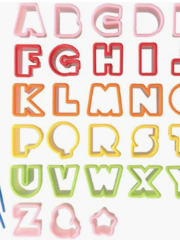 CuteZCute alphabet cutter set