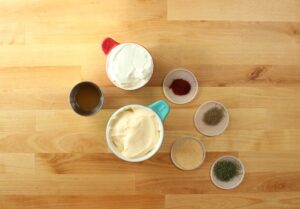 dressing ingredients