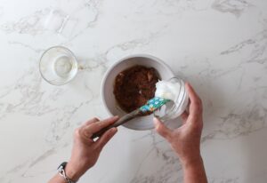 Step 1 Chocolate no bake